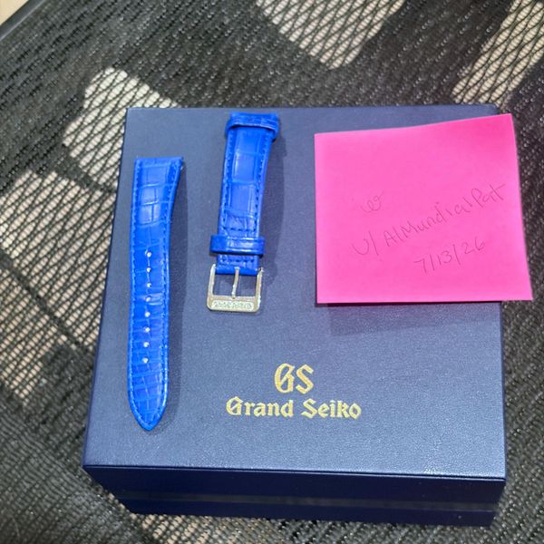 [WTS] (Grand Seiko Strap) (Crocodile leather SBGA451)