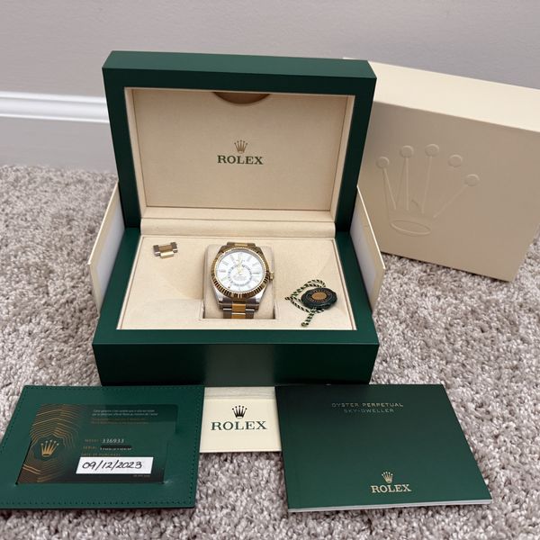 FS: Rolex Sky-Dweller 336933 White Dial Oyster Bracelet – 2…