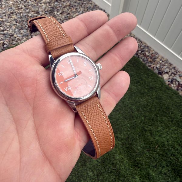 [WTS] Nomos Club 36mm Coral and Cream