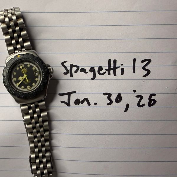 [WTS] Tag Heuer F1 376.508 Women’s 90s vintage Black Yellow…