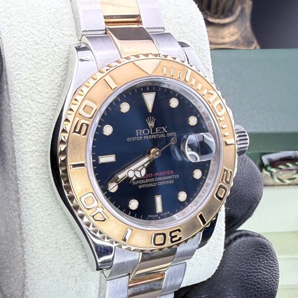 [WTS] Rolex Yacht-Master 16623 — 2014 — Blue Sunburst Dial …