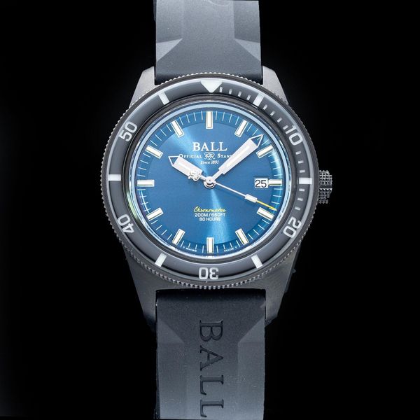 FS: Ball DD3208B-P2C-BE Engineer II M Skindiver Heritage Bl…