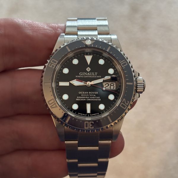 FS: Ginault Ocean Rover - Blue Ceramic Bezel - Minty