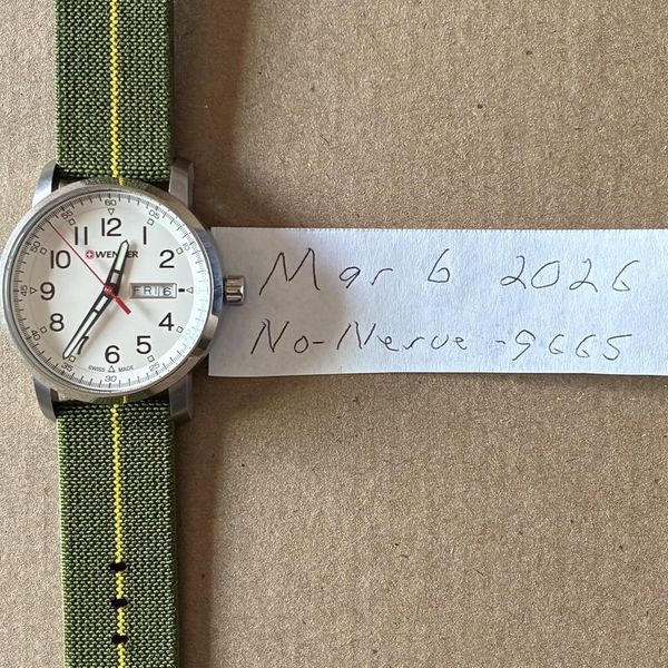 [WTS] Wenger Attitude Heritage Cream Dial Quartz Field Watc…