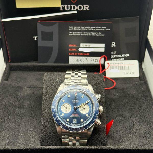 [WTS] Tudor Black Bay Chrono Blue 2025 Stickered 4,800 [USA]