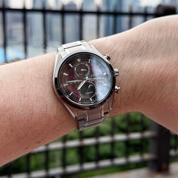 [WTS/WTT] Citizen Tsuki-Yomi A-T BY1018-55X Red Dial - $399