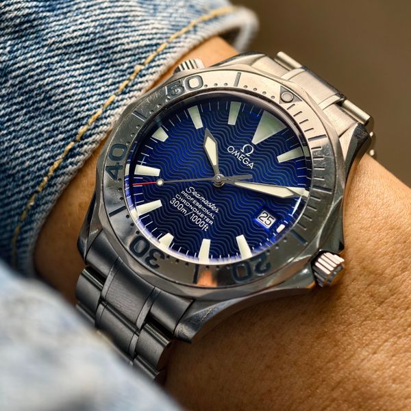 [WTS] Omega Seamaster Professional “Electric Blue” 2255.80.…