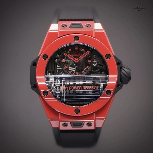 FS: HUBLOT Big Bang MP-11 Power Reserve 14 Days “Red Magic”…