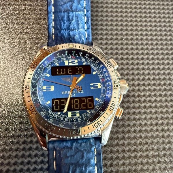 Breitling B1 blau