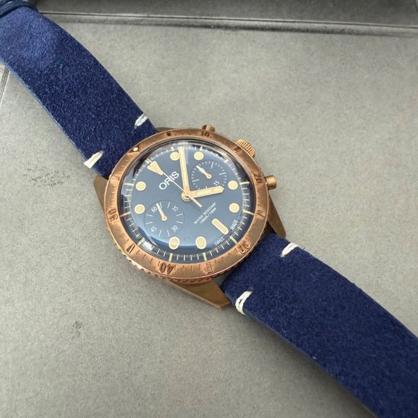 Oris Carl Brashear Chronograph Bronze, Full Set, 05/2018