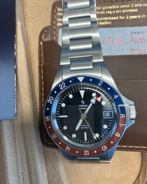 [Vends] Yema Superman Heritage GMT Pepsi