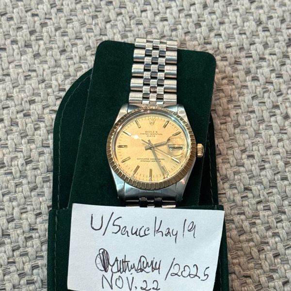 [WTS/WTT] 1987 Rolex Oyster Perpetual Date 34mm 15053