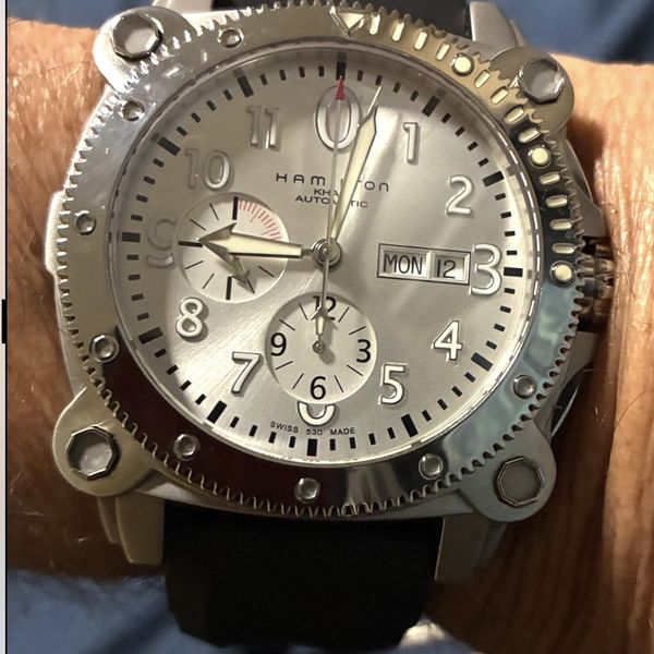 Hamilton khaki below zero chronograph
