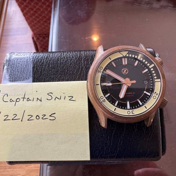 [WTS] ZELOS HELMSMAN 2 BRONZE with BLACK DIAL