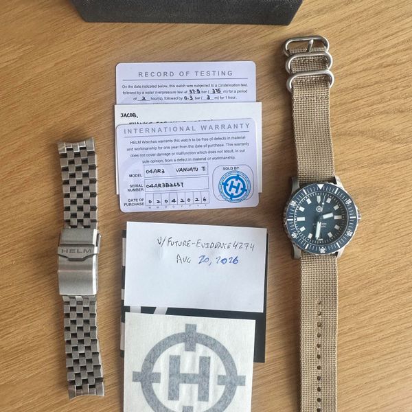 [WTS] Helm Vanuatu Titanium (Blue)