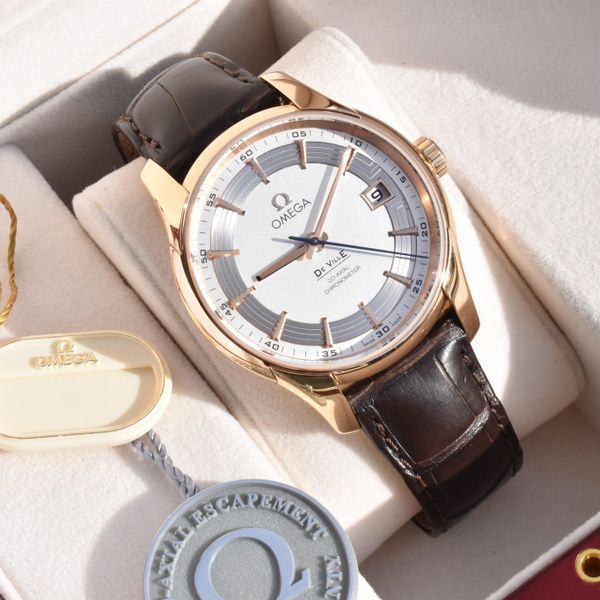 [WTS] Omega De Ville Hour Vision 41mm 18K Red Gold & Sapphi…