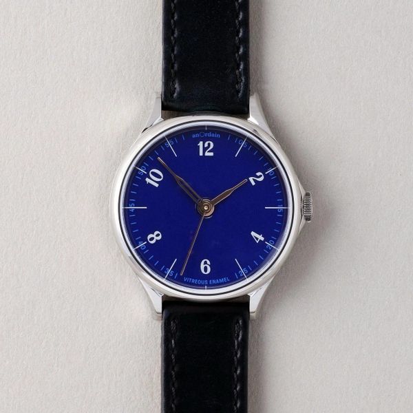[WTS] anOrdain Model 1 Blue Watch Small 35mm a1 decorated g…
