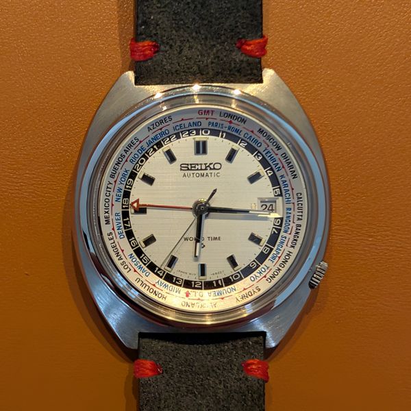 FS Seiko 6117-6400 World Time "Error Bezel"