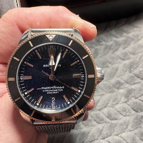 WTS; Mint condition Breitling Super Ocean Heritage steel an…