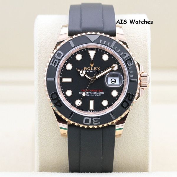FSOT: Rolex Yachtmaster 126655 Everose Gold 40MM OysterFlex…
