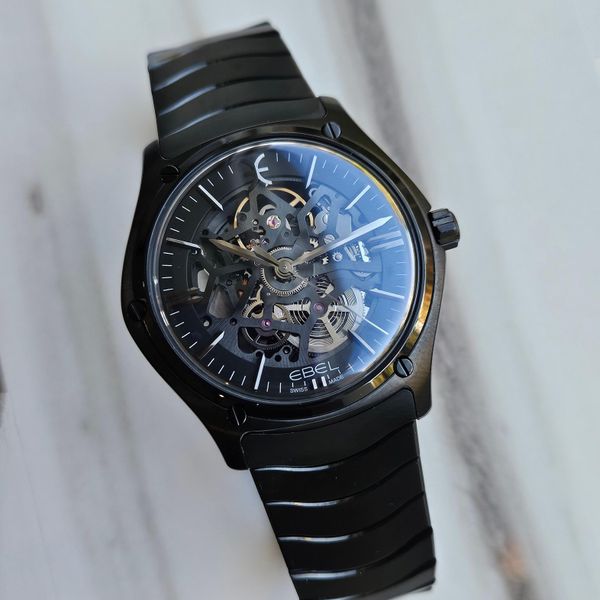 [WTS] Ebel Sport Classic Skeleton – 42mm DLC – Wave Link br…