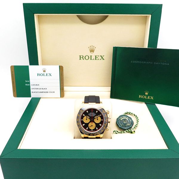 FS: Rolex 116518LN COSMOGRAPH DAYTONA 18K YELLOW GOLD-NEWMA…