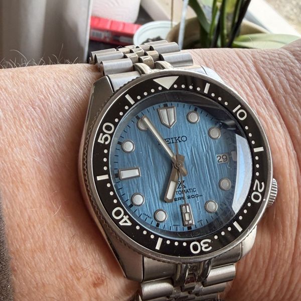 Seiko SKX-mod met geweldige "save the ocean" wijzerplaat - …