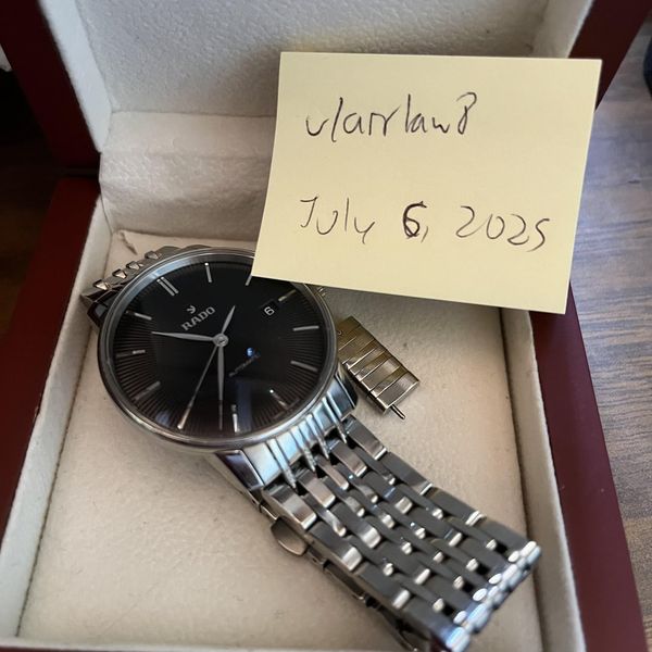 [WTS] Rado Black Dial 38mm ($739)