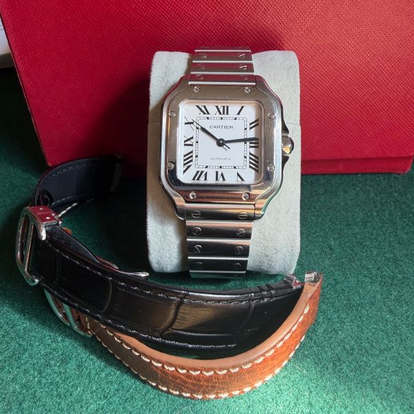 [WTS] Cartier Santos Medium w/ extra straps in NYC area