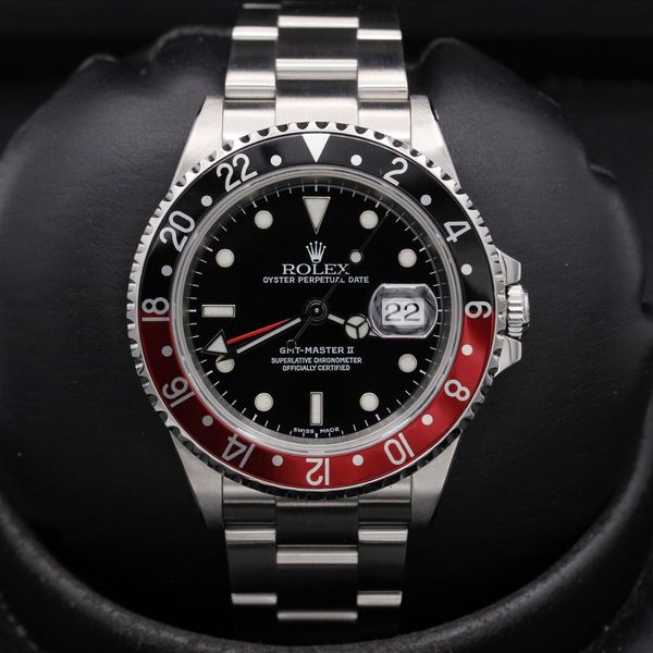 FSOT: Rolex GMT Master II "2000" - 16710 - Black - Stainles…