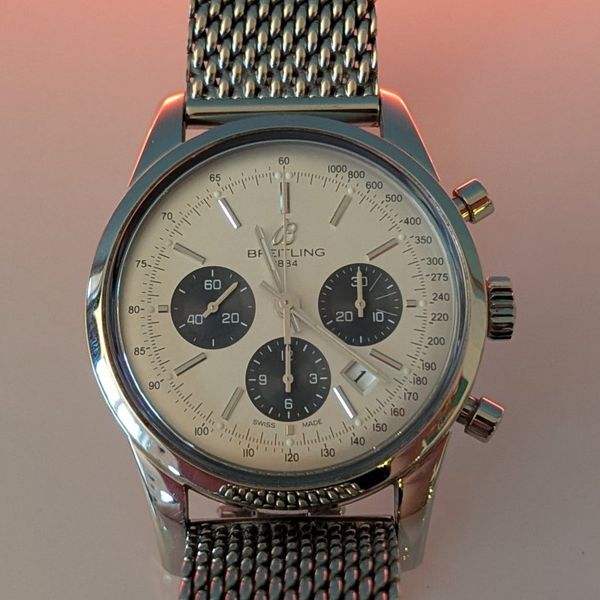 Breitling Transocean Chronograph, Ref. AB015212, Full-Set