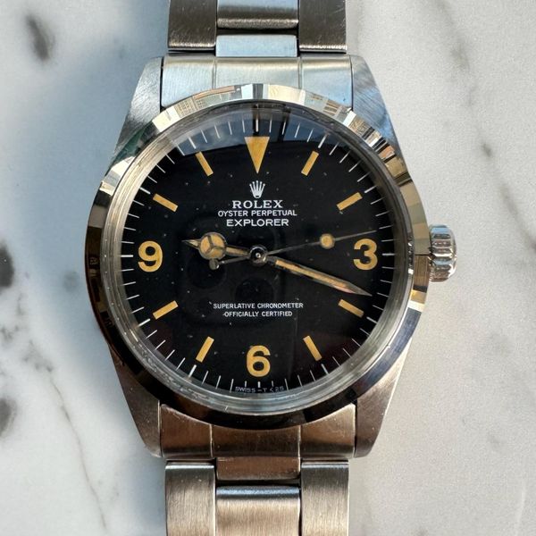 [WTS] Rolex Explorer 1016 Pumpkin Patina 1965 (Box/Serviced…