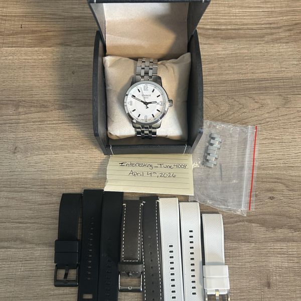 [WTS] Tissot PRC 200 with 3 aftermarket Straps included