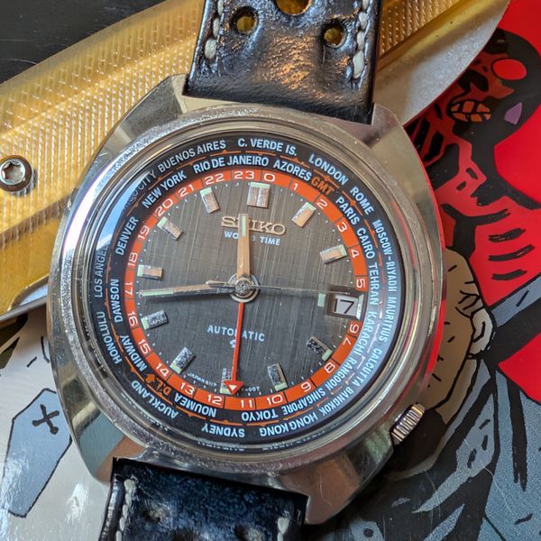 1972 Seiko 6117-6400 World Time