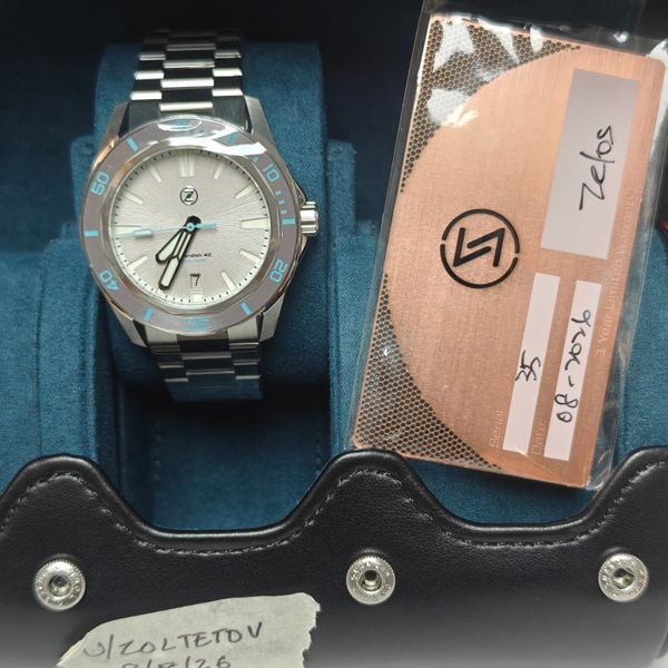 [WTS] Zelos Swordfish 42mm SS 'ARCTIC' - Brand New - $365 S…