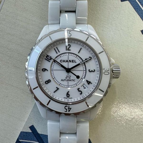 FS: Chanel J12 White Ceramic Automatic Date H0970