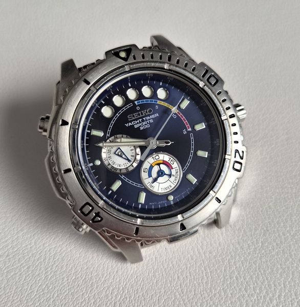 REDUCED: Seiko Yacht Timer (Quartz) on original bracelet