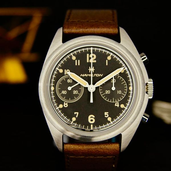 [WTS] HMLTN Khaki Aviation Pilot Pioneer Chrono - NEW
Brand…