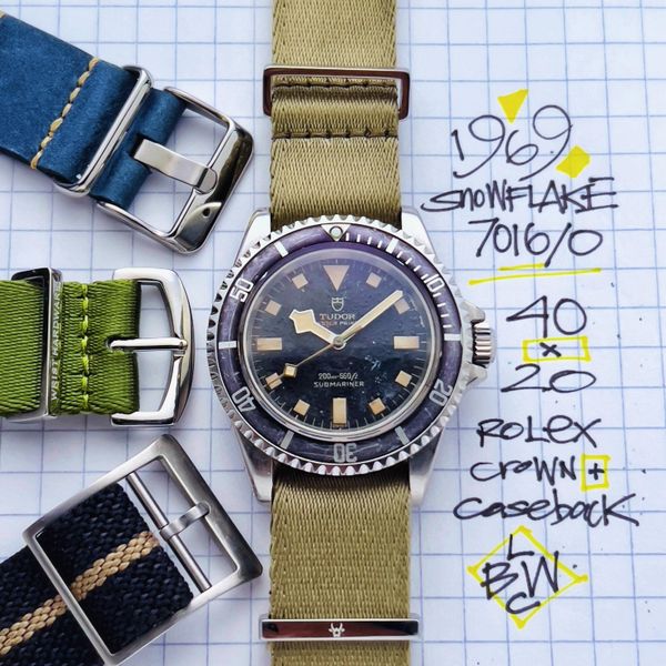 [WTS] Tudor Submariner Snowflake 7016/0 circa 1969 plus 6 n…