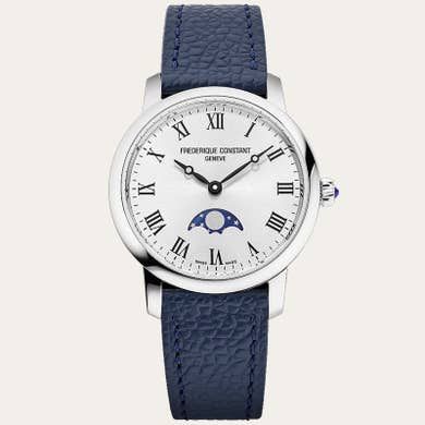 Fs: FREDERIQUE CONSTANT Classics Slimline Moonphase 30mm [F…