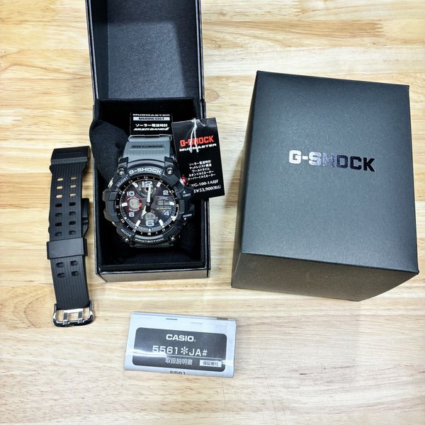 Casio G-SHOCK MUDMASTER GWG-100-1A8JF Tough Solar Multiband…