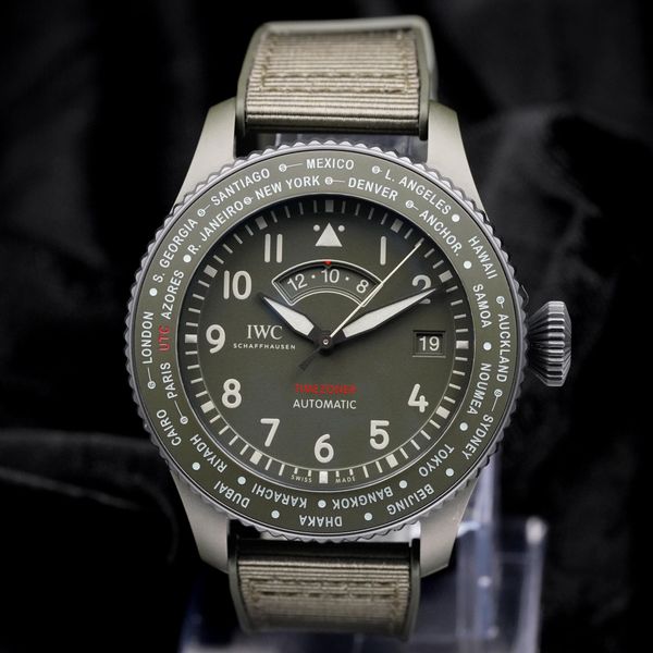 [WTS] 2024 IWC Pilot's Watch Timezoner Woodland 46mm Ref. I…