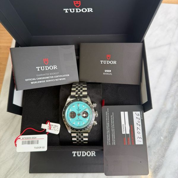 FS: BNIB Tudor 79360N Black Bay Chrono Flamingo Blue / July…
