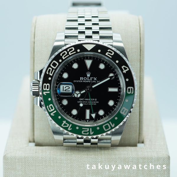 FSOT: Rolex 126720VTNR GMT MASTER 2 LEFTY BLACK GREEN SPRIT…
