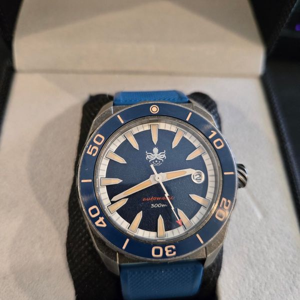 [WTS] PHOIBOS Proteus PY028B – Blue Dial / Aged Steel (Disc…