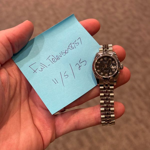 [WTS] 2011 Ladies Rolex Datejust 26mm Black Diamond Compute…