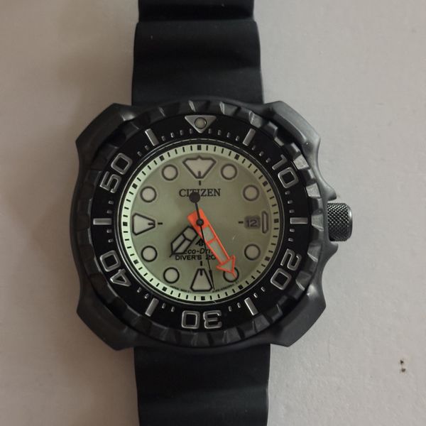 Citizen ProMaster "ashtray" lume dial