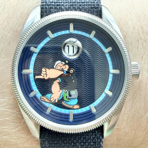 [WTS] Scarce Vario NAVI Popeye Jump Hour Automatic $450 Shi…