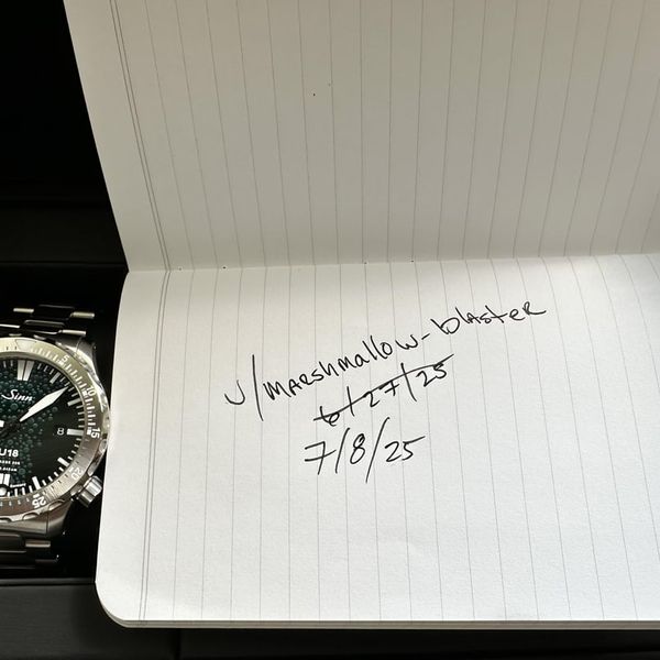 [WTS] Sinn U18 with additional rubber strap