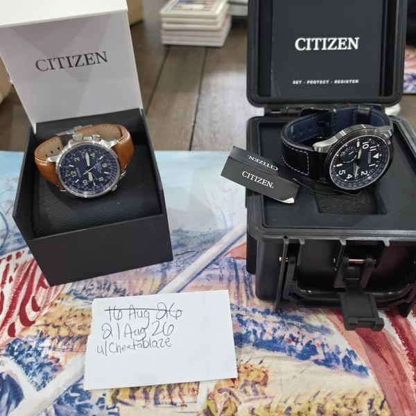 [WTS] Citizen Satellite Wave CC3067 and Promaster AT CB0241